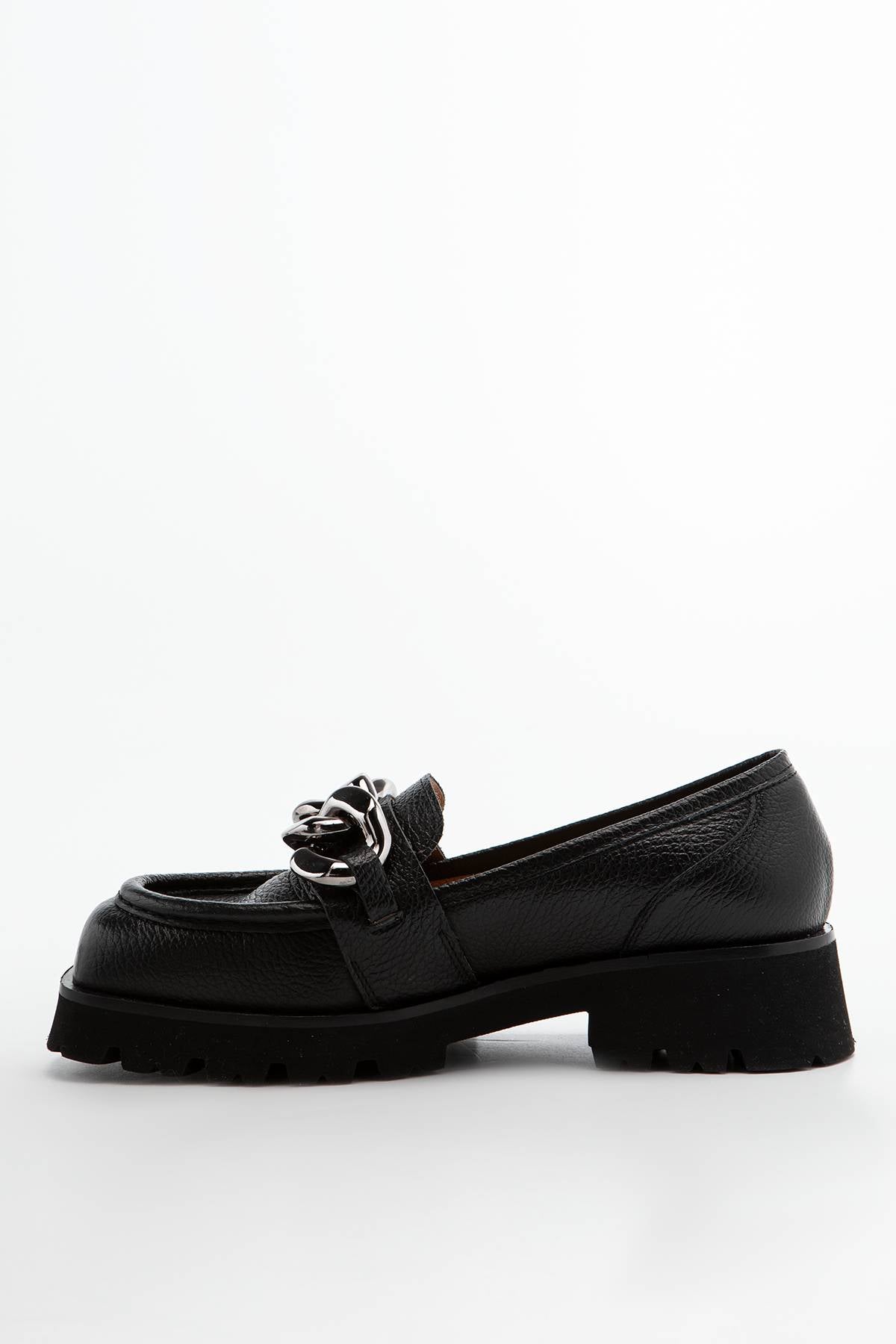 #00016  Charles Footwear slippers Bella Loafer Black - charlesfootwear.com