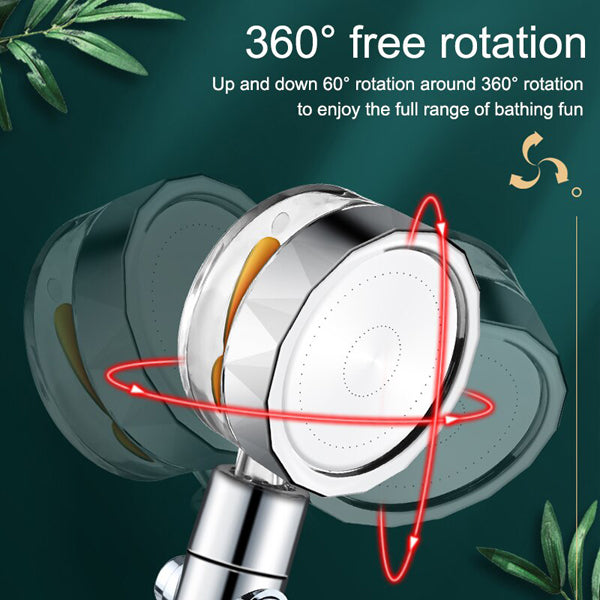 High Pressure Shower Head 360 Rotation