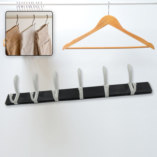 4095 5Spin Plastic Hanger Hook, Hotel, Bathroom Wardrobe Wall