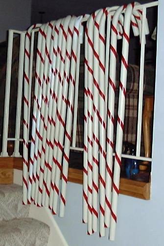 PVC Candy Canes used with PVC pipe bending tool