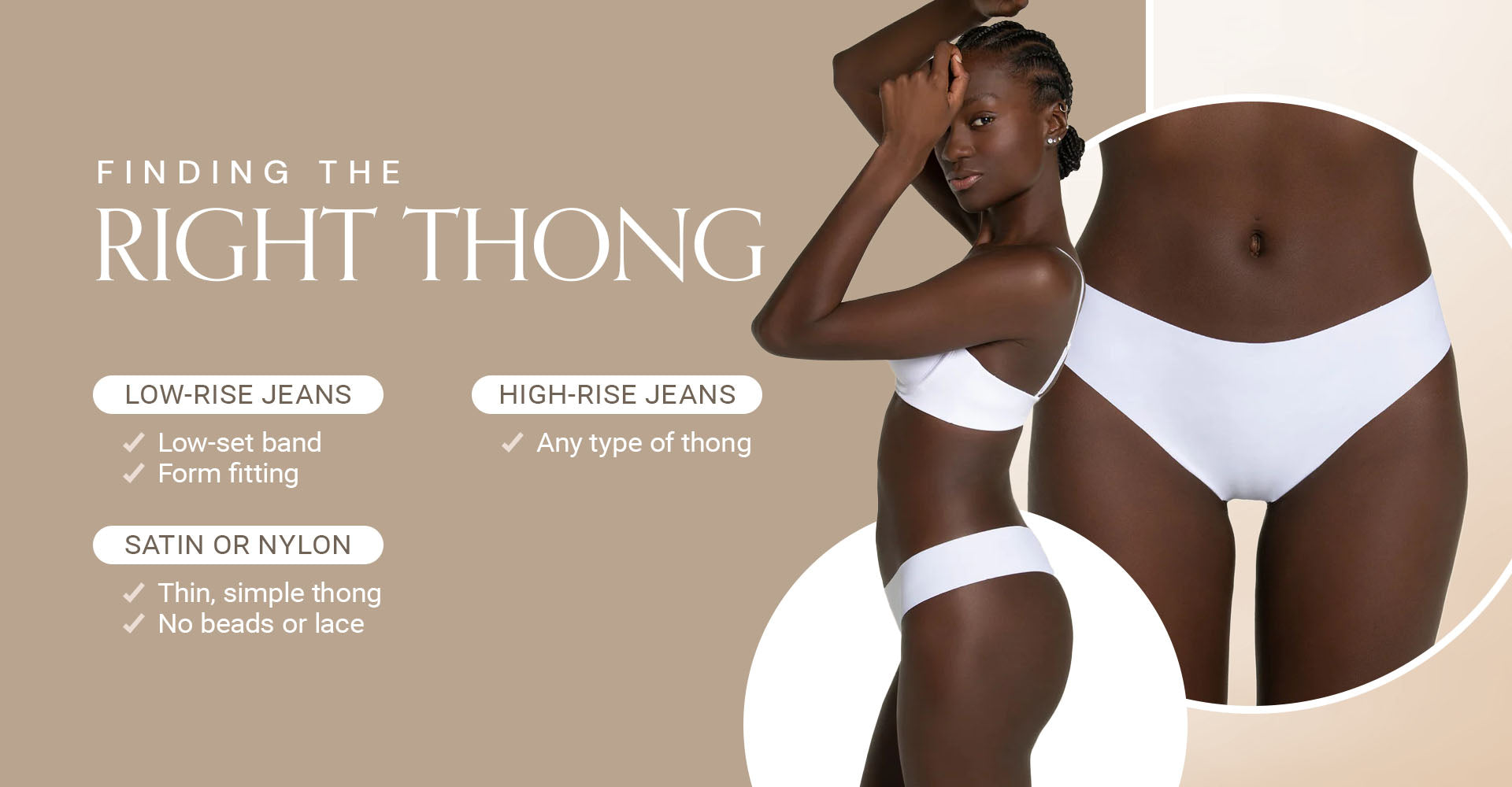 Finding the right thong