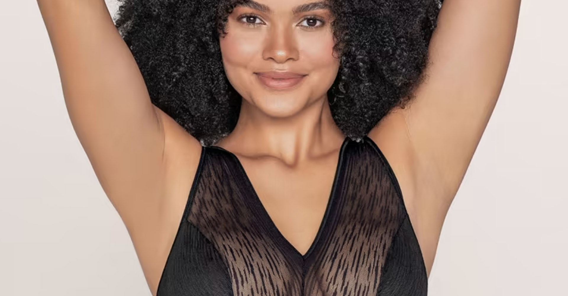 The Florence Sheer Stripe Lace Unlined Wireless Bralette