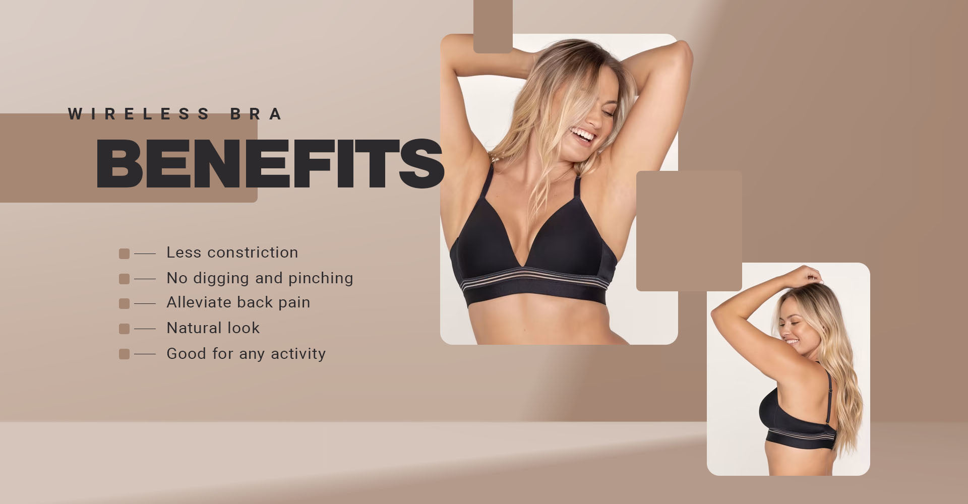 Wireless Bra Benefits