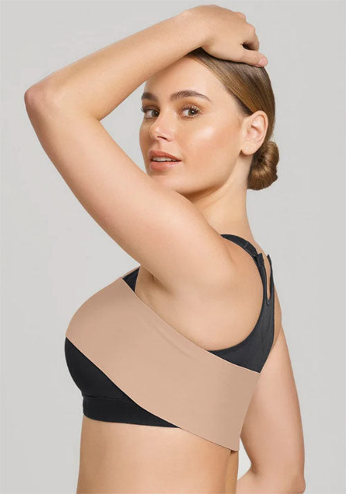 Nearly Me Isabela Post Mastectomy Lumpectomy Pocket Bra | Beige | #5247