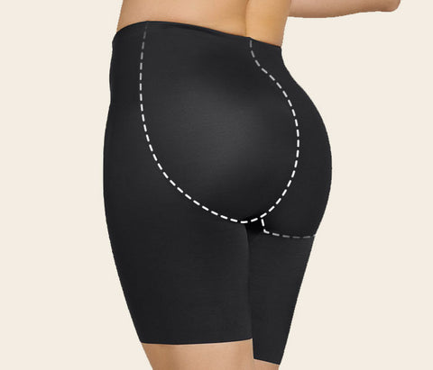 Panty short invisible de control de abdomen efecto levanta cola