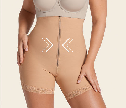 Firm Tummy Control Strapless Shaper with Butt Lifter