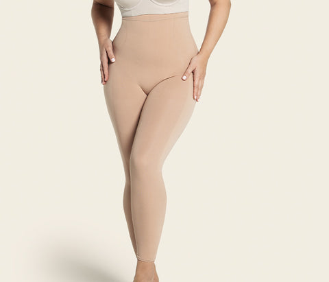 Girl's -Essentials on Instagram: The sculpting mid thigh bodysuit provides  maximum compression and targeted control along the waist, tummy, and legs,  plus butt-enhancing pockets for a lifted look. Our shape-wears are known