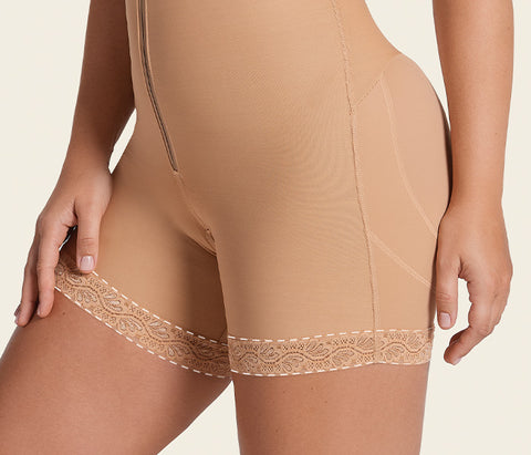 Firm Tummy Control Strapless Shaper with Butt Lifter