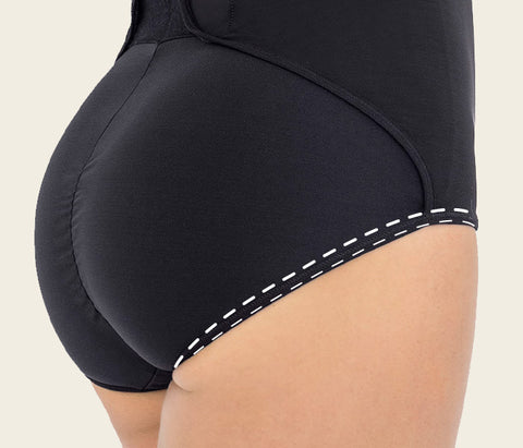High-Waisted Firm Compression Post Surgical Panty with Adjustable Bell