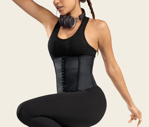 Divafit Slimmer Waist Trainer Latex Shapewear Cincher Tan Color XL Retail  $89