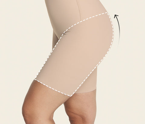 Undetectable Step-in Mid-Thigh Body Shaper