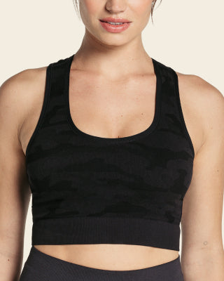 A sports bra