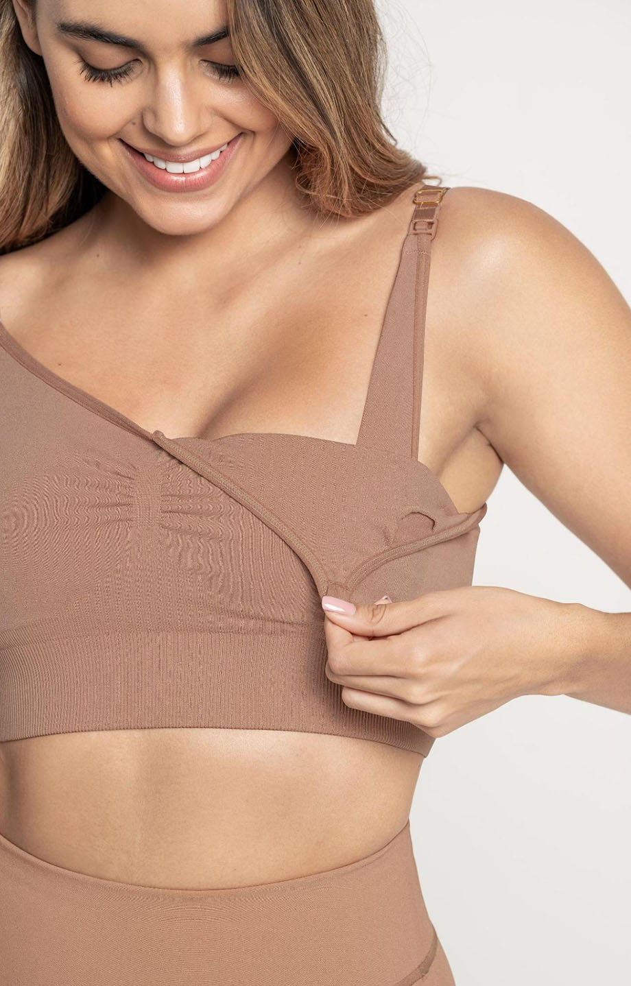 high tech clip cup nursing bra