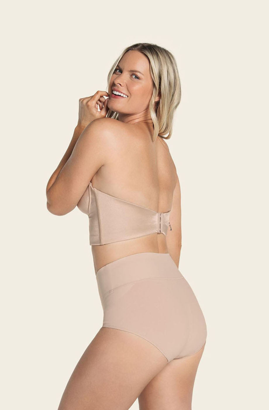high waisted classic smoothing brief