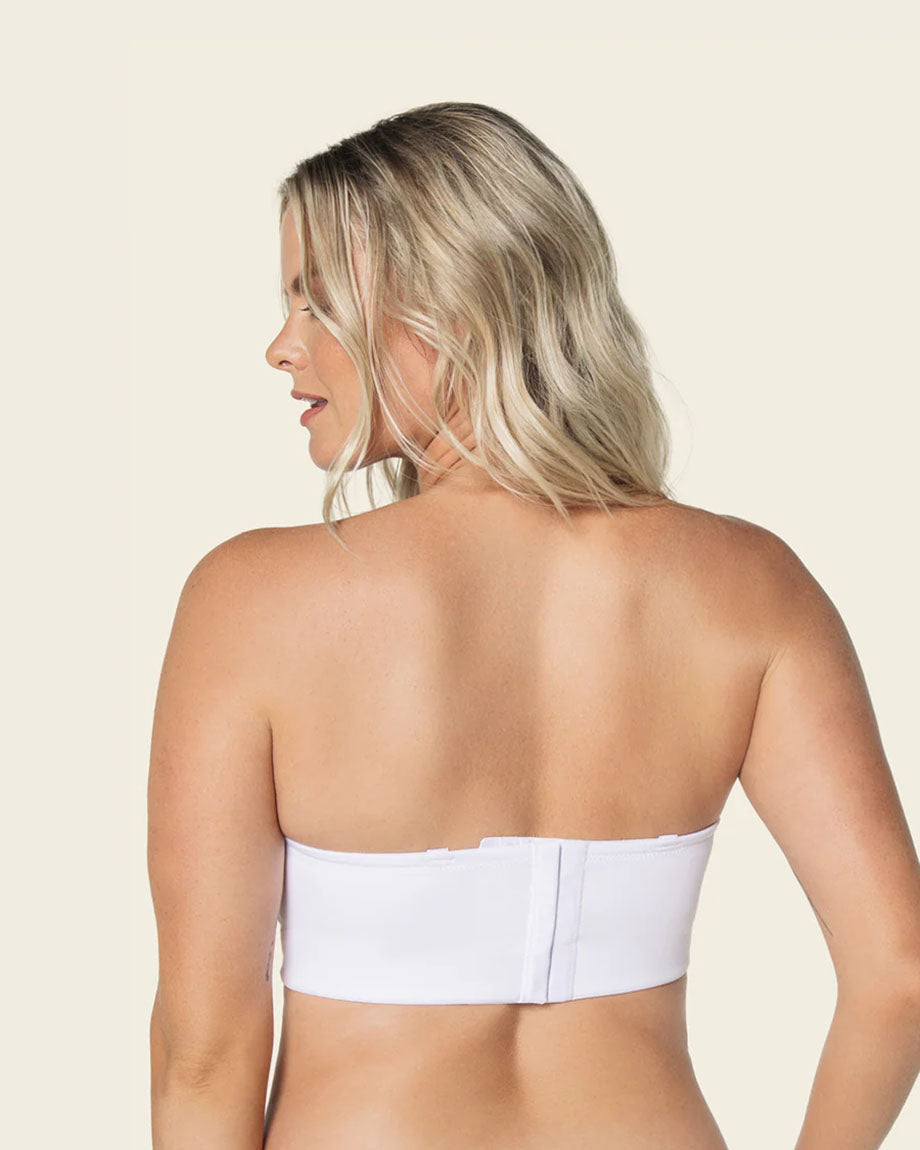 strapless longline contouring bra