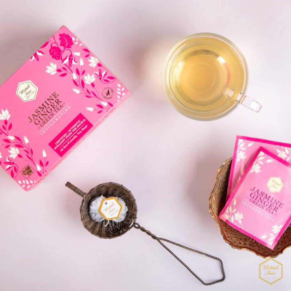 Shop Symphony Ginger & Tulsi Green Tea - Goodricke Global