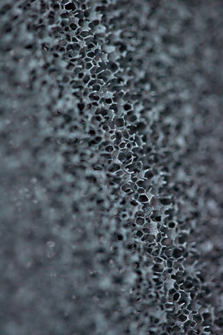 A close up of an Active Carbon filter