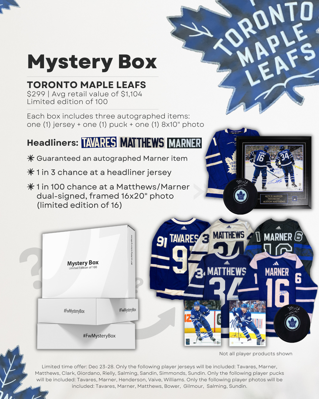 Mitch Marner Toronto Maple Leafs 2022 Heritage Classic Fanatics