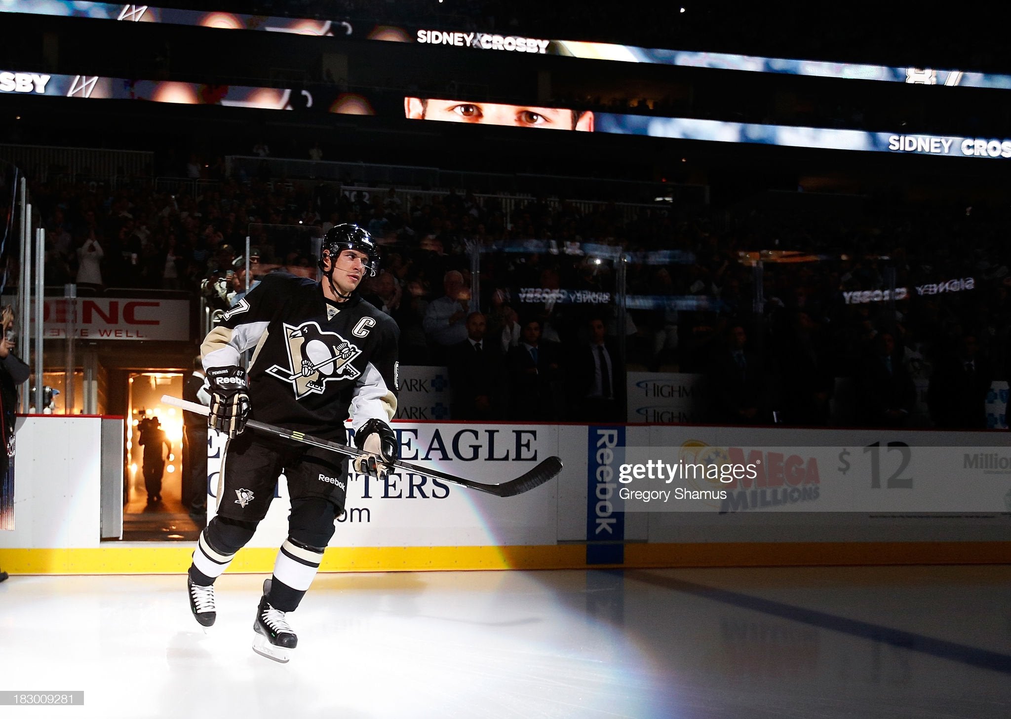Sidney Crosby Game-Worn Reebok Skates (2013-14)