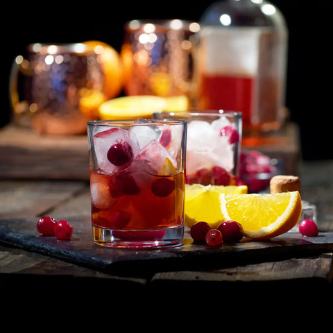 refreshing cranberry mocktail