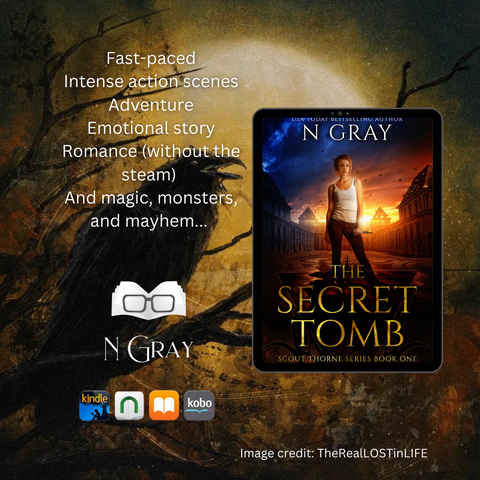 N Gray's new urban fantasy The Secret Tomb