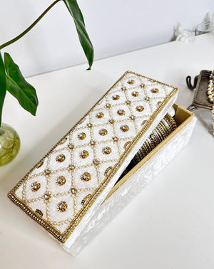 White Bangle Box - festiveessentials.shop