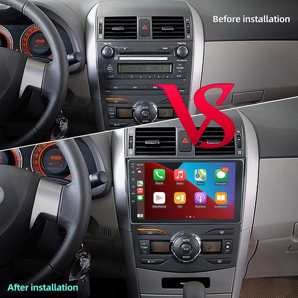 Toyota Corolla Radio Upgrade 2009-2013 Android Navigation Carplay –  Topdisplay