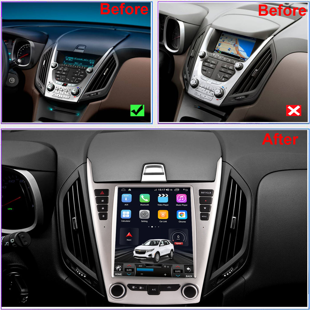 Chevrolet Chevy Equinox Radio upgrade 20102017 Android Navi Carplay