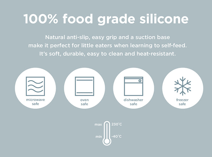 Food grade silicone tableware from Done by Deer