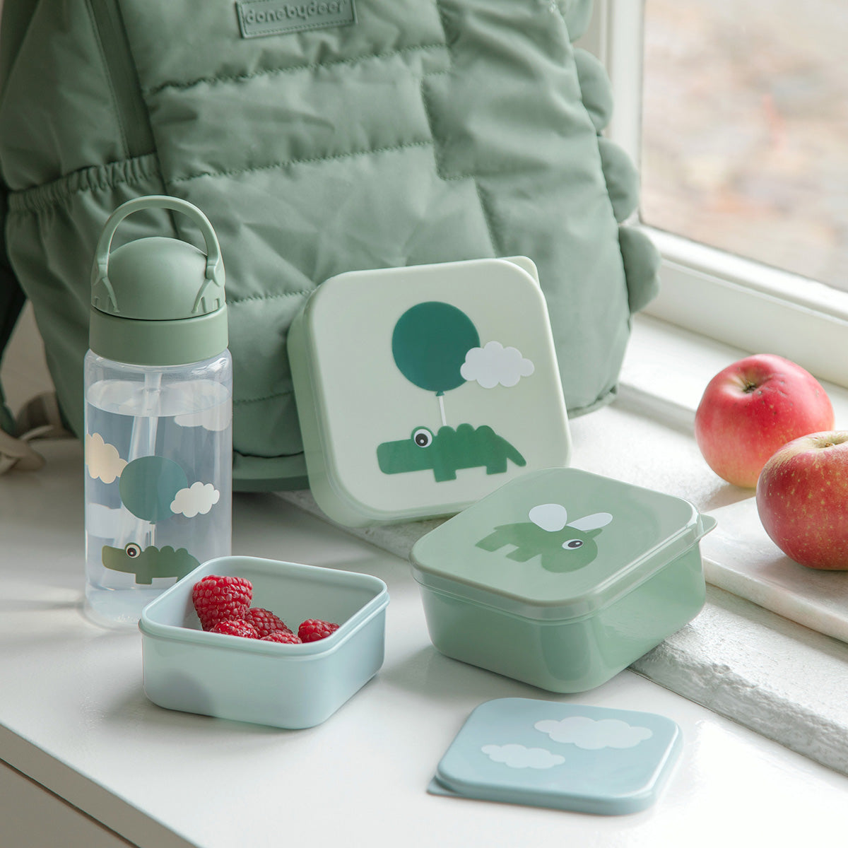 Green Pixel Kids Lunch Box - Soft-Sided, Insulated, Gives Back to A Great Cause