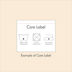 Care Label example