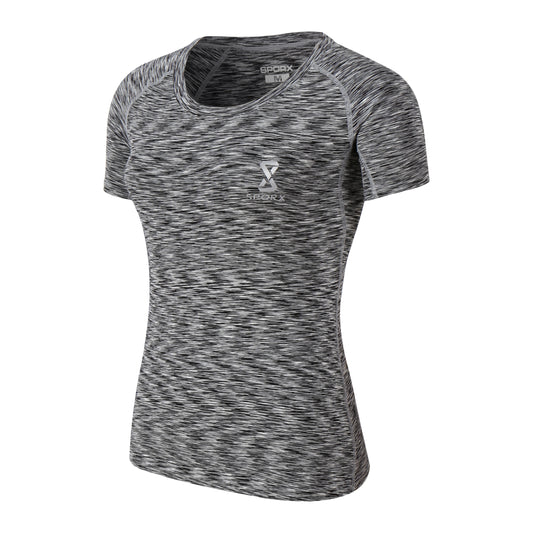 SPORX Women's Compression Shirt Black