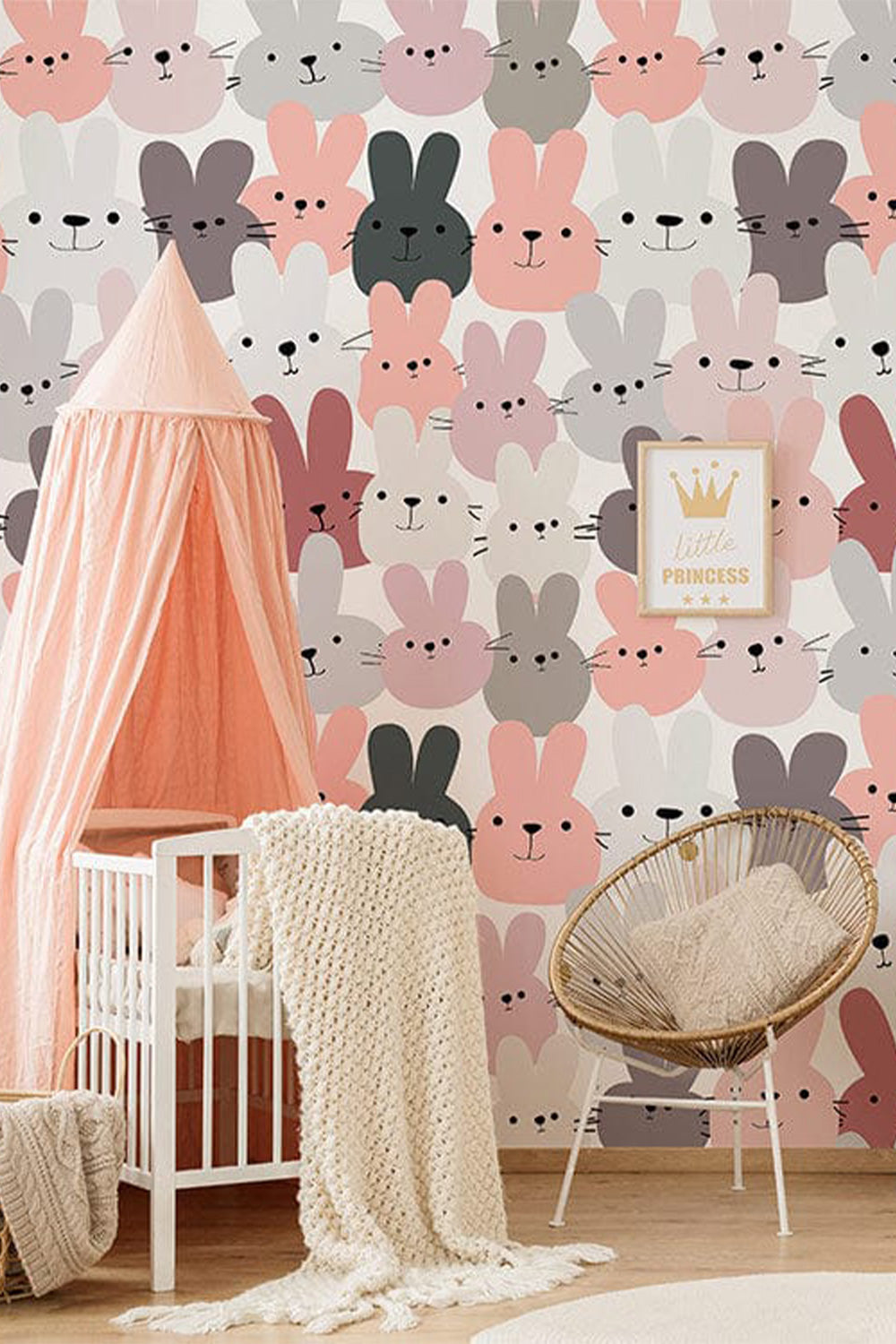 Modern Nursery Wallpaper  Wallpapers For Baby Room by Livettes