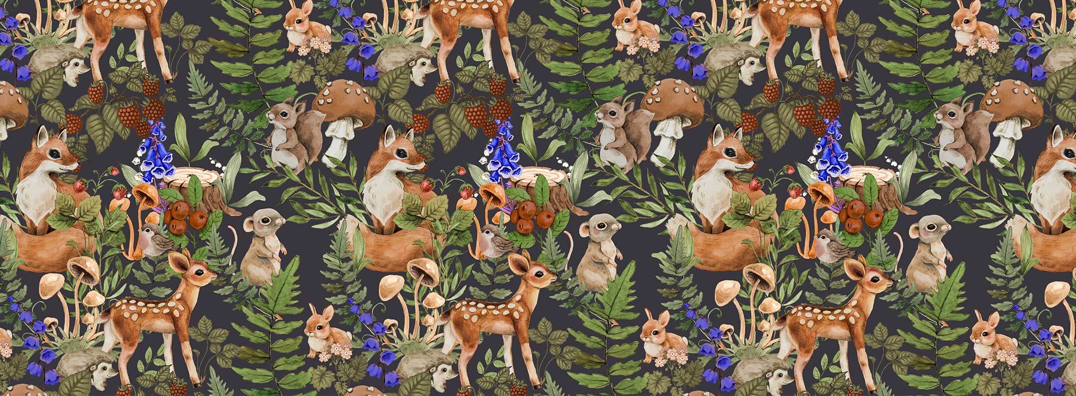 Deer wallpaper mural