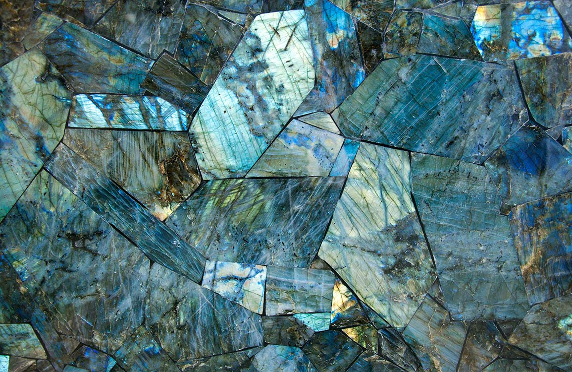blue green marble stone