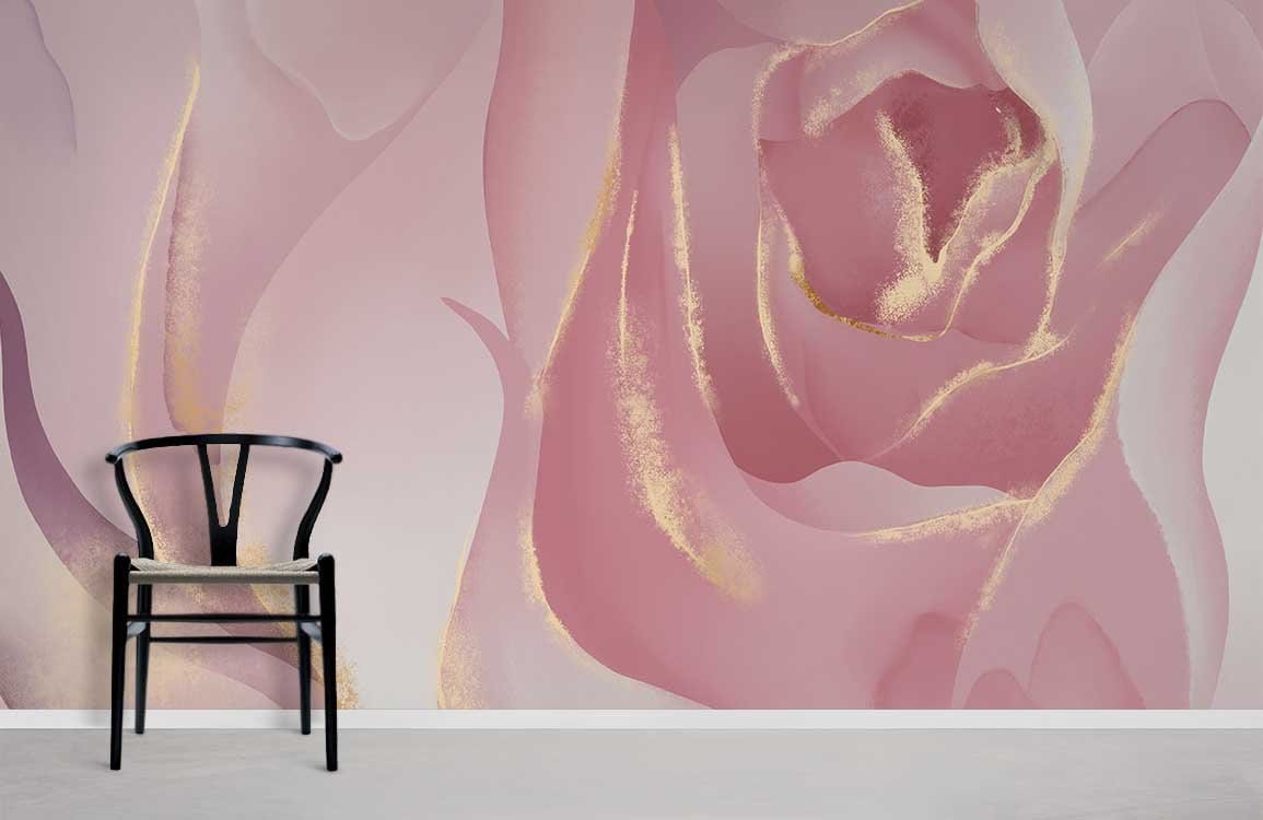 Với bức tranh nền hoa hồng này, bạn sẽ có được một bầu không khí ngọt ngào và thanh lịch trong phòng ngủ hoặc phòng khách của mình. Hoa hồng có màu sắc tươi sáng và đầy sức sống, tạo nên cảm giác nữ tính và sự ấm áp cho căn phòng của bạn. (Translation: With this pink floral wallpaper, you\'ll have a sweet and elegant atmosphere in your bedroom or living room. The bright and lively pink flowers create a feminine and warm feeling for your space.)