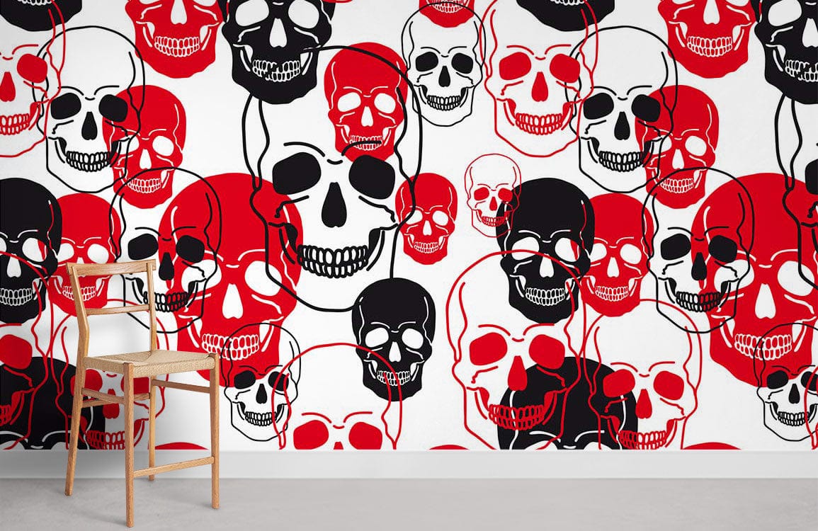Download Grunge Emo Aesthetic Red Skeletons Wallpaper  Wallpaperscom