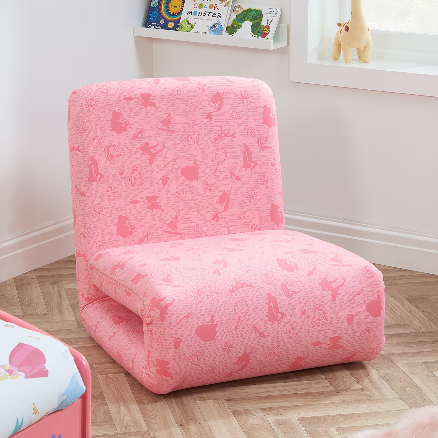 disney princess fold out bed chair