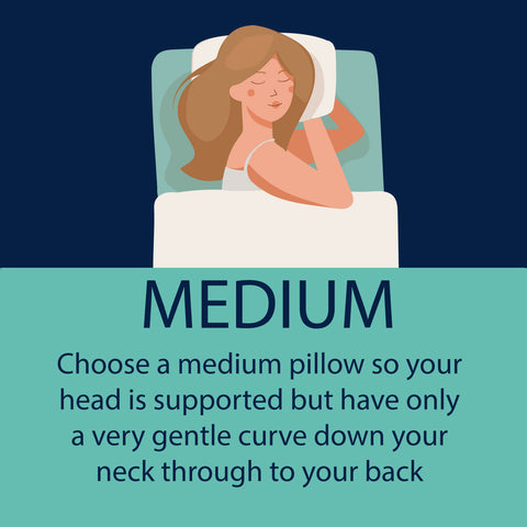 Medium pillows