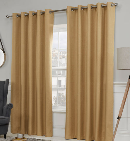 Blackout thermal curtains