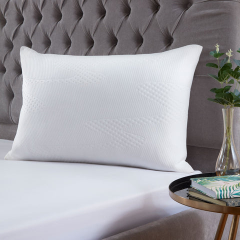 Luxury Memory Foam Pillow - Medium/Firm Support