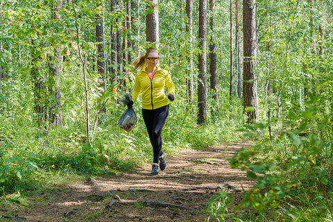 correre nel bosco