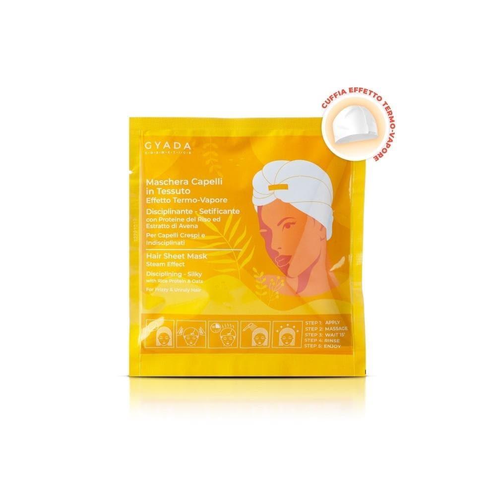 Maschera capelli in tessuto disciplinante e setificante N.3, 1 pz