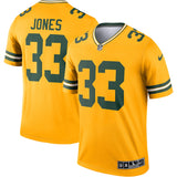 Greenbay Packers Gold Inverted Football Jersey
