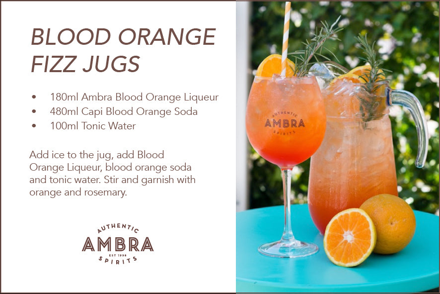Ambra Blood Orange Fizz Jugs Recipe