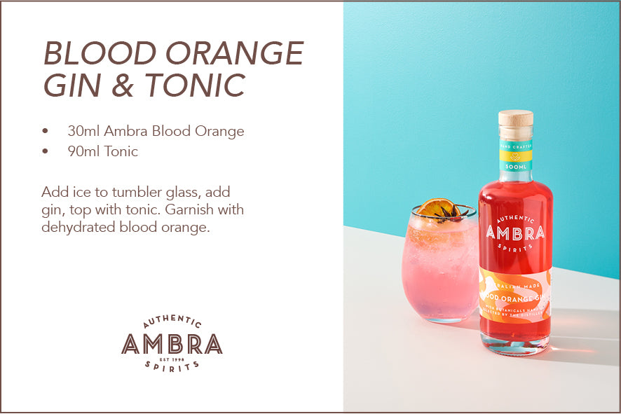 Blood Orange Gin & Tonic Recipe