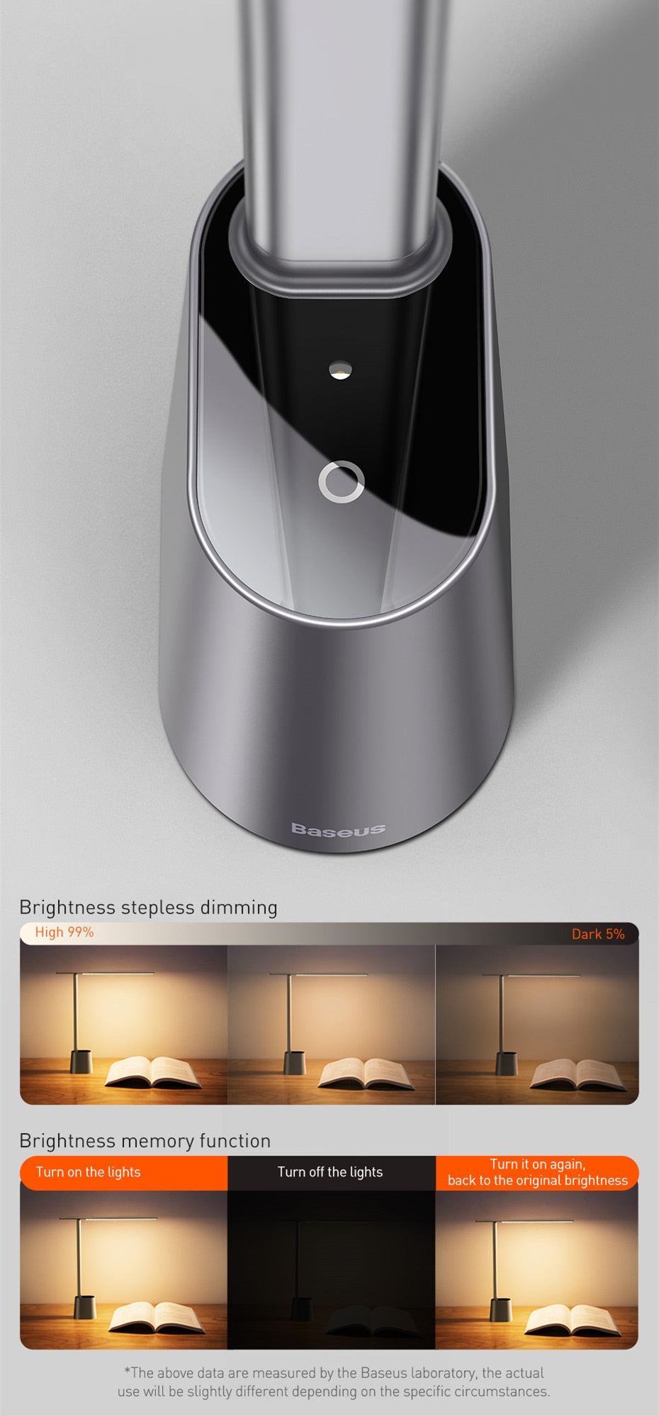 Baseus Smart Eye Foldable Desk Lamp - Cozy Dev Australia