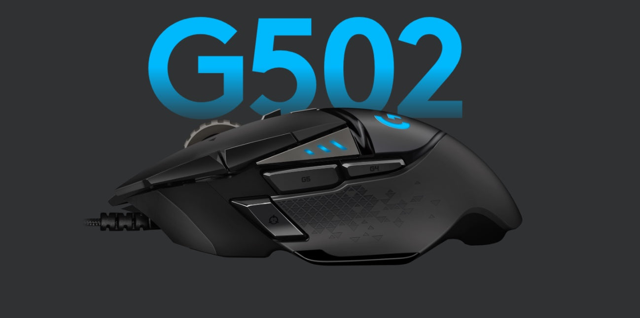 Logitech G502 HERO High Performance Wired RGB Gaming Mouse - Cozy Dev
