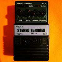 Arion SFL-1 Stereo Flanger w/box. Made in Japan
