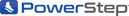 PowerStep Logo, blue and gray